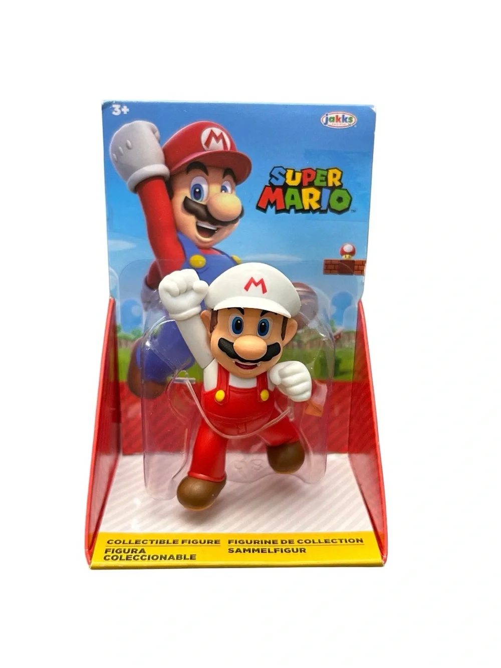 Super Mario Mini Action Figure Collectible Jakks Pacific Nintendo Fire New 2024